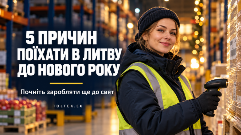 5 причин поїхати на роботу в Литву до Нового року